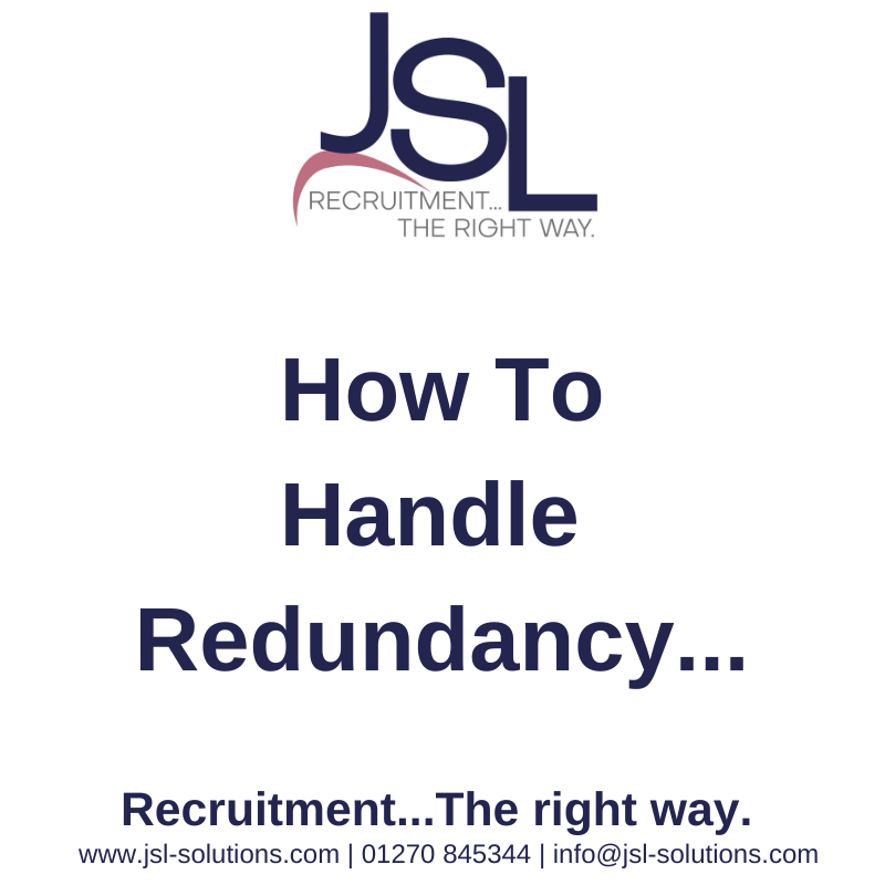 How To Handle Redundancy